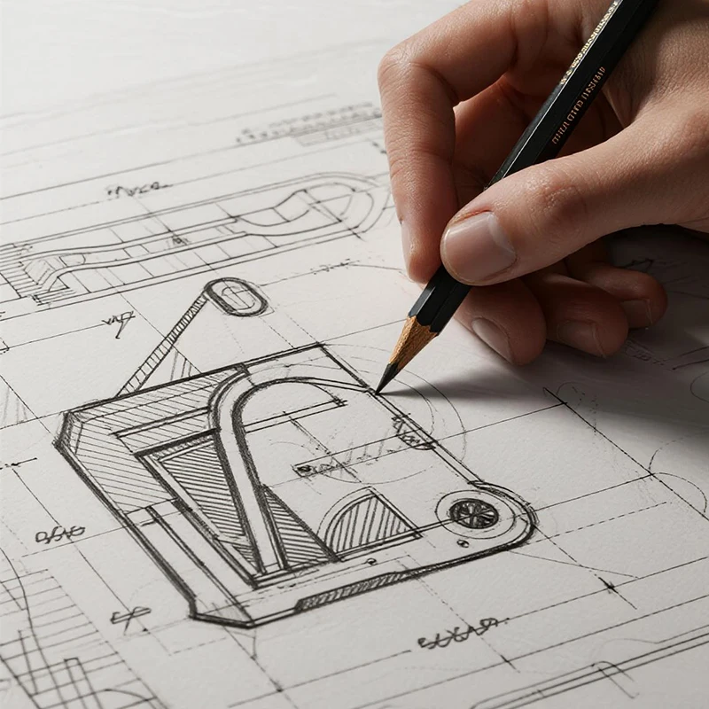 CAD-Konstruktionszeichnungsservices