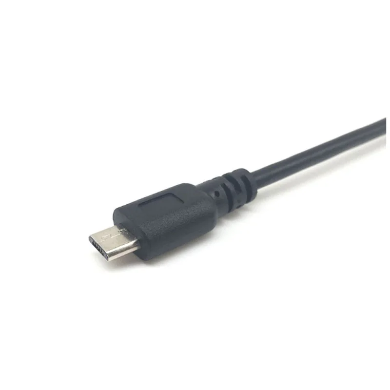 Бесплатный образец 5pin usb 2,0 micro male для открытого неизолированного кабеля