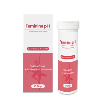 pH 4-8 Female Health Self-test paper, Vaginal Women Health pH Test Strips