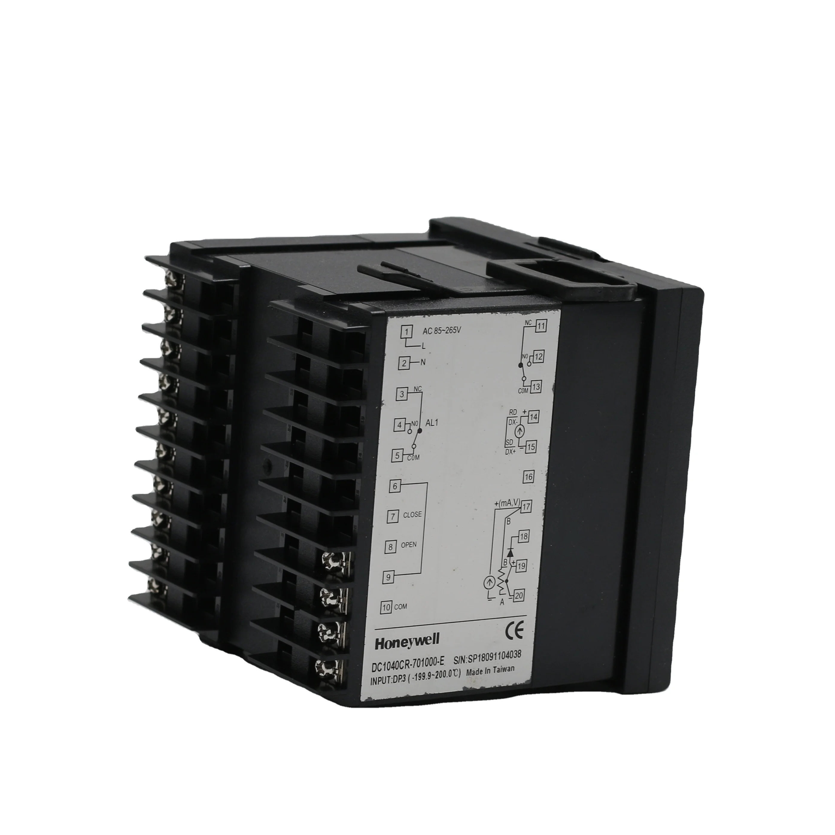 Honeywel Digital Thermostat Temperature Controller DC1040CR-701000-E With Original Modules for Industrial Burner Gas Sequence