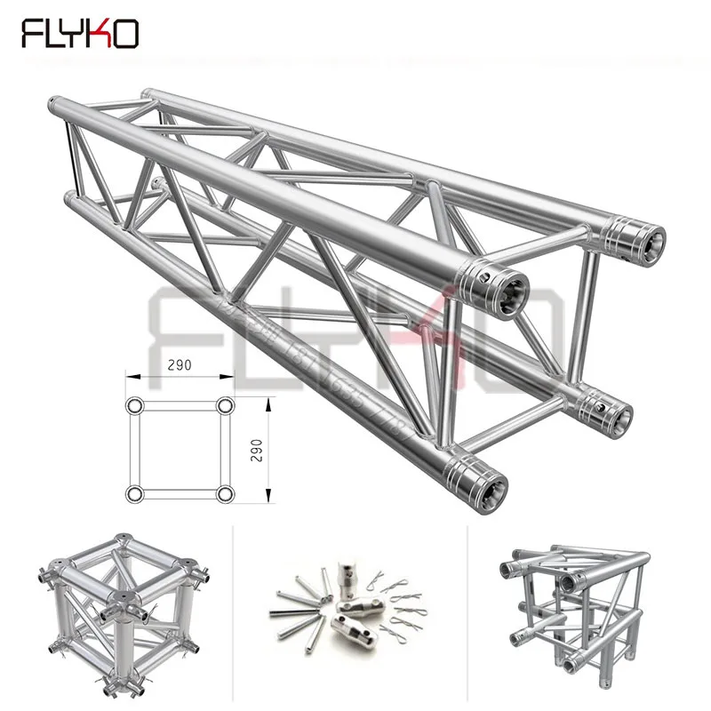 Fashion Show Stage Equipment Speaker Dj Truss Display Spigot Truss for Lifting Tower Lights Event Aluminum Truss Display Box