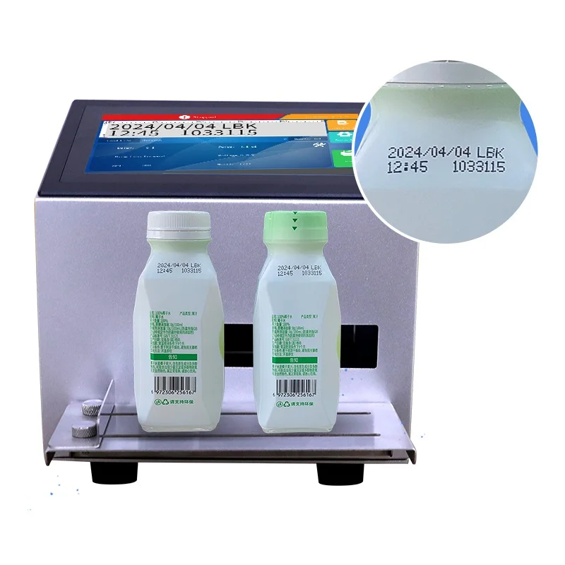Inkjet Coding Machine Inkjet Coder Intelligence Batch Printer for Date/Time/Barcode/QR Code/Batch Number/Label/Picture