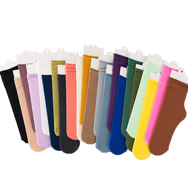 Женские хлопковые носки ярких