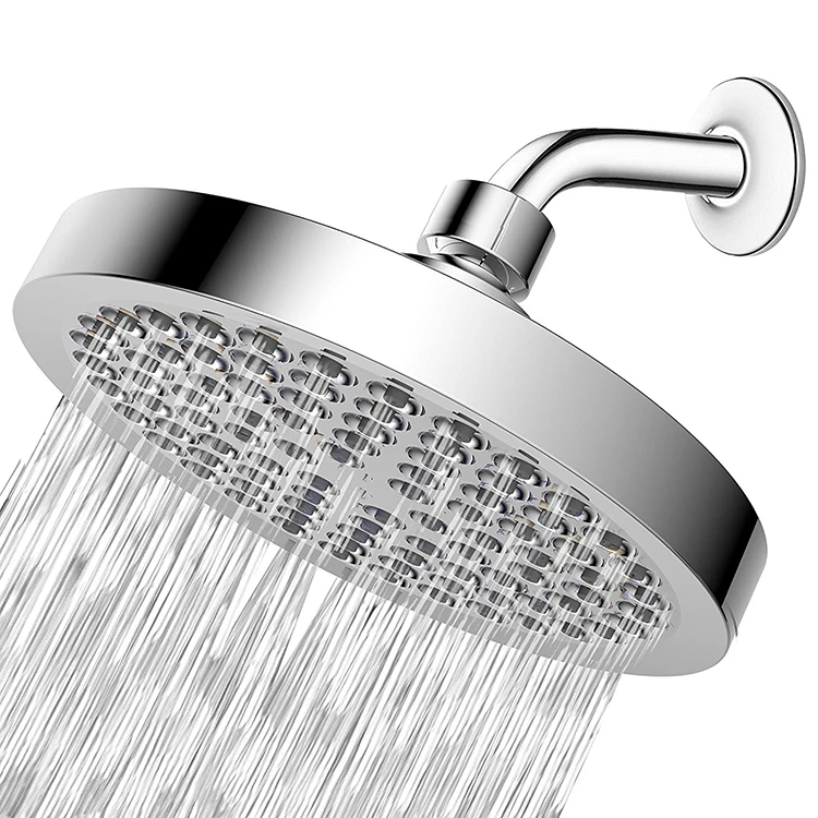 6 Inch Rainfall High Pressure Full Chrome Luxury Shower Head - Buy ...