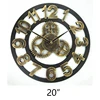 Chiffres arabes dorés Laiton 20