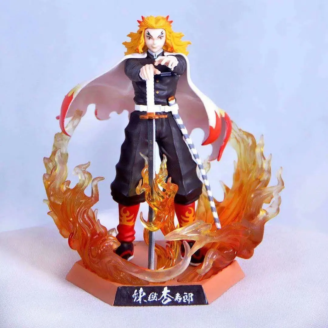 20cm Demon Slayer Anime Figure Rengoku Kyoujurou PVC Action