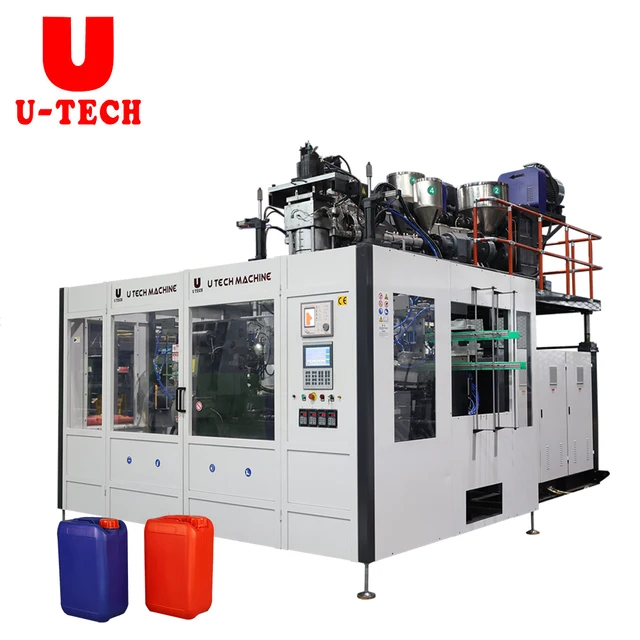 5L Jerrycan Blow Molding Machine  10L Drum Extrusion Blowing Making 20L 30L Barrel Double Station Blow Moulding Machine