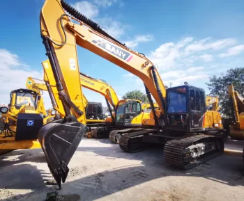 High Quality Used SANY SY215C Excavator 114kw mitsubishi Engine Short Usage Digger Machinery for Sale