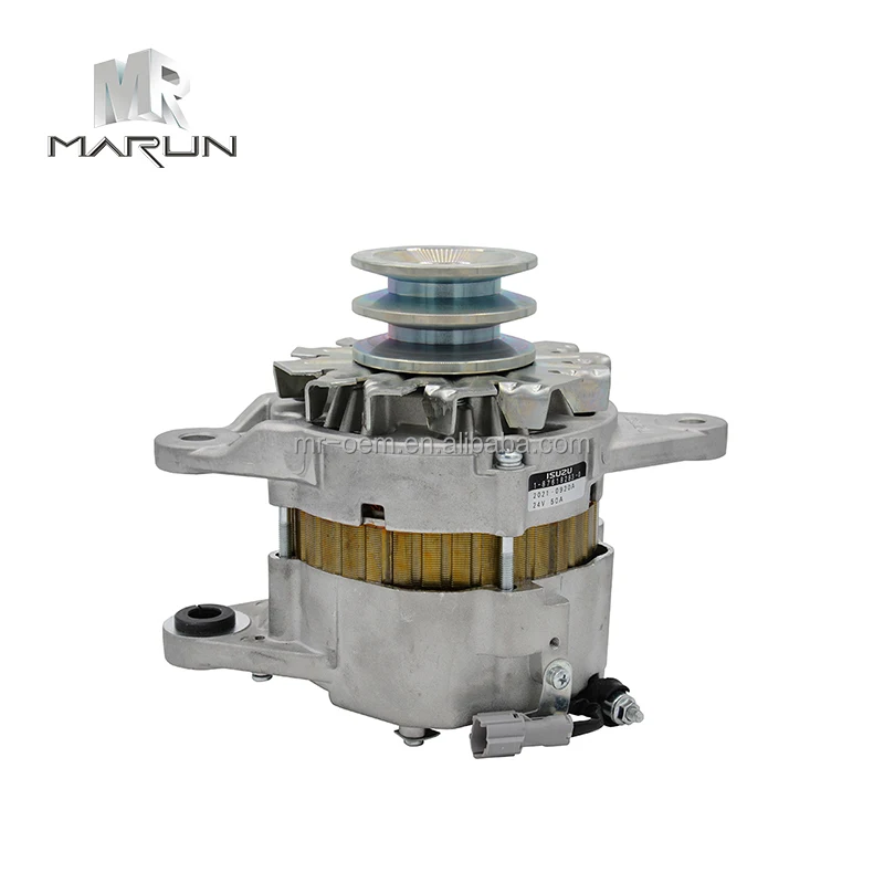 Original 24V Generator 6BG1 6WG1 Engine 1876182830 1812005304 for SH230 Excavator