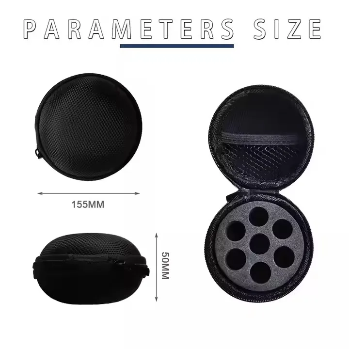 Custom Eva case Storage Paint Carry Case Organizer With Foam Insert Holder for Essential Oil Bag details
