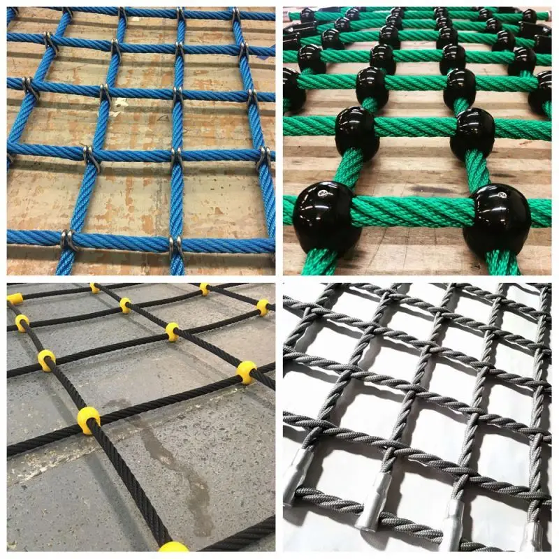 Children Child Play Structure Trellis Netting Plants Toys for Activity Kids Outdoor Tunnel Playground Climbing Net