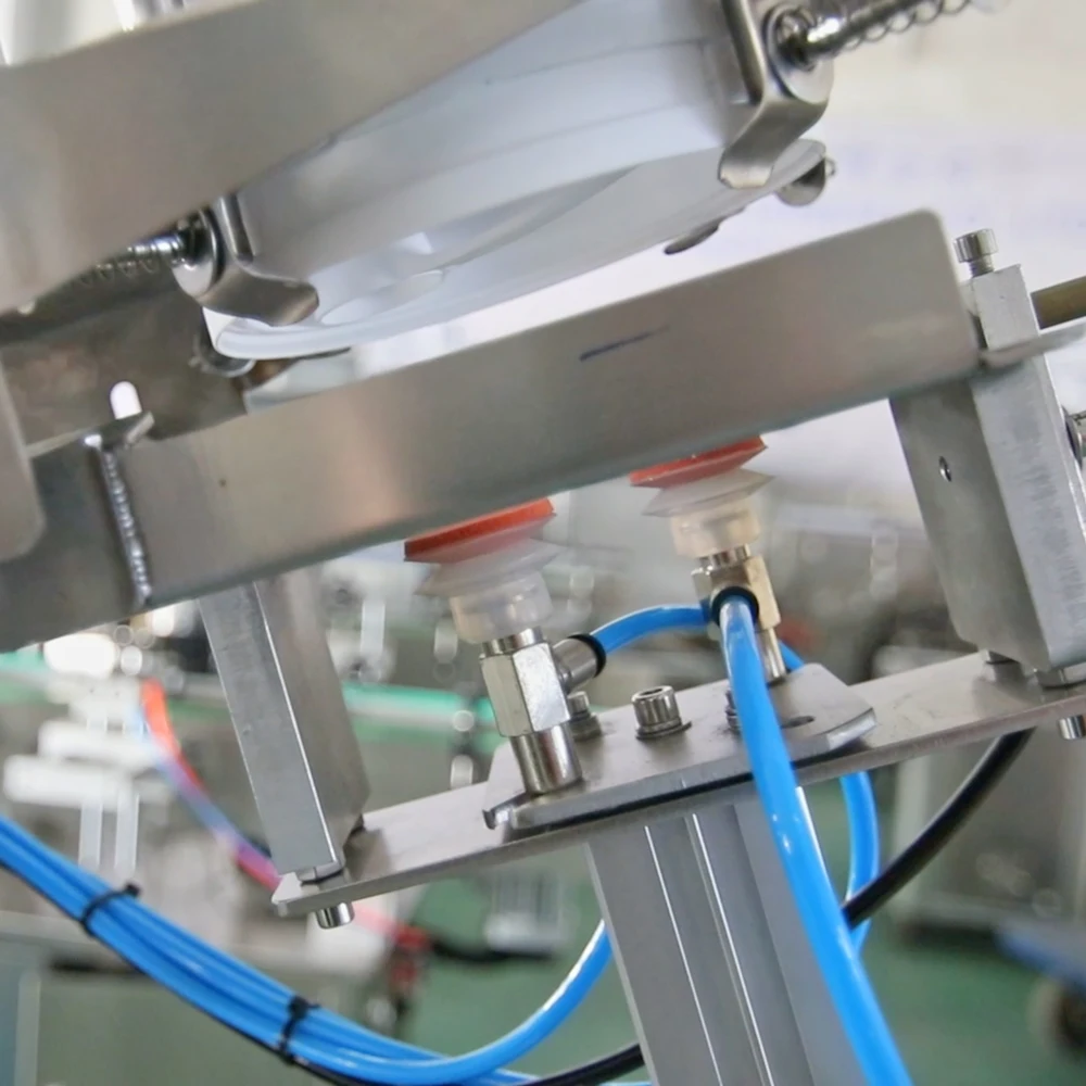 YIMU PM50 Full Automatic Food Container Capper Plastic Glass Bottle Jar Can Pneumatic Pressure Press Capping Feeder Machine