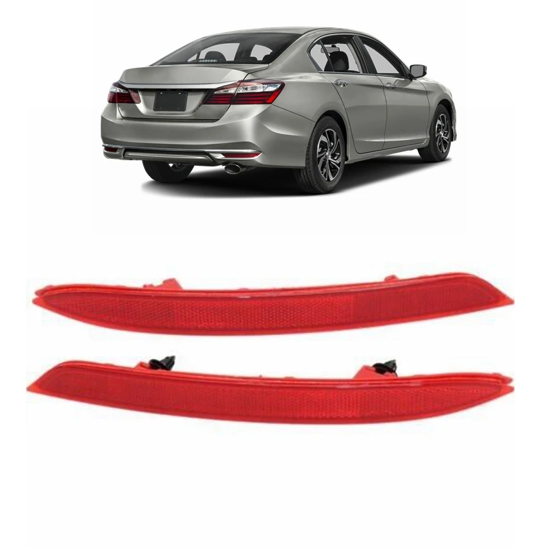 wholesale rear body accessories rear bumper cover reflector for Honda accord 2016 2017