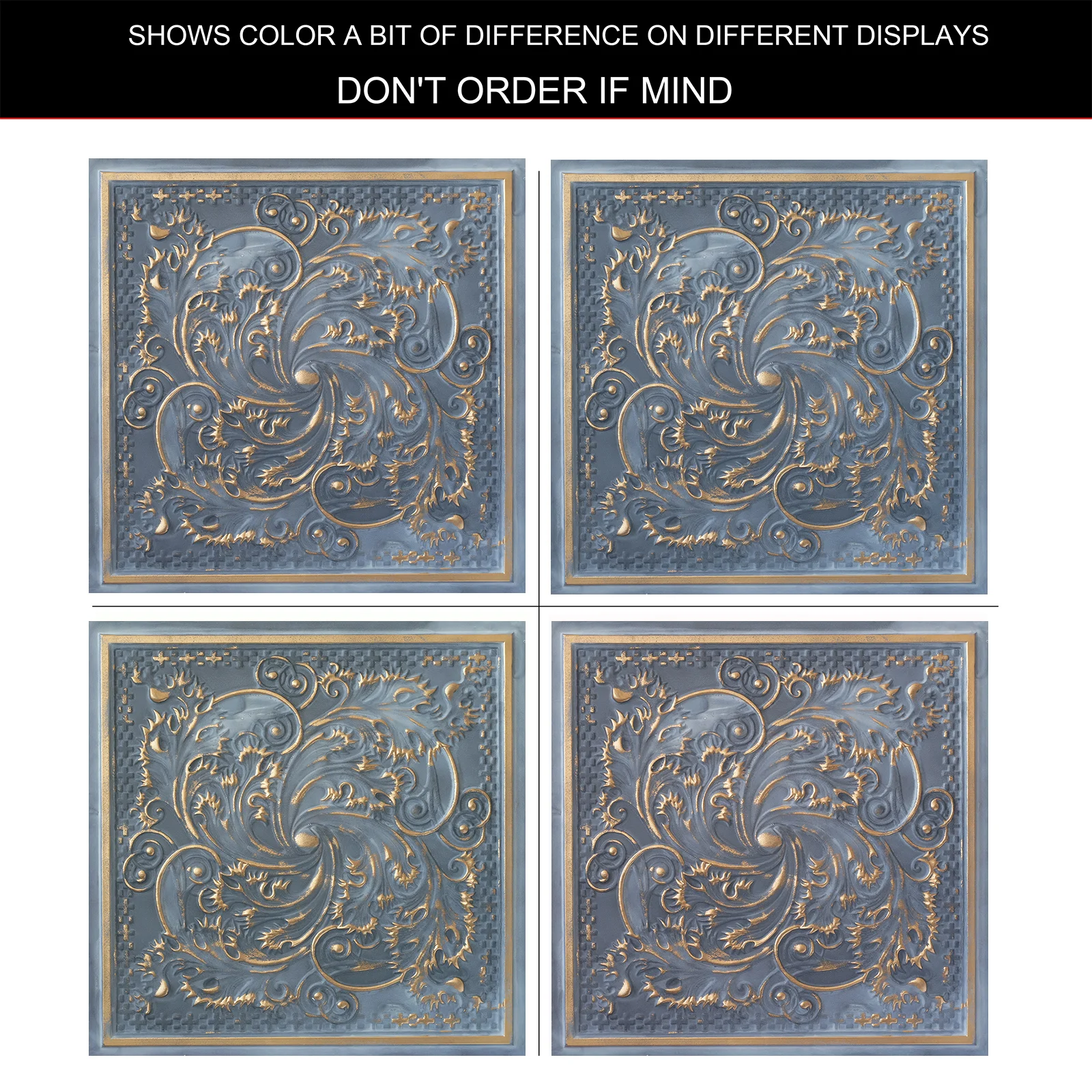 Decorative Fancy Tiles Suspended Wall Panels Easy To Install Pvc Panels ...