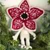 Muñeca de flores caníbal beige