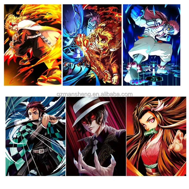 Moving Poster Anime 3d Poster Lenticular Anime Poster 3d Anime Buy