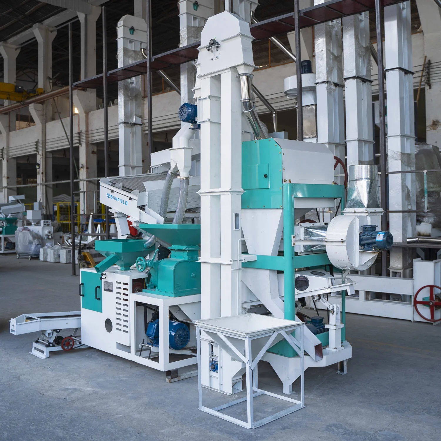 20TPD Small Complete Set Combined Rice Mill Processing Machine/ Parboiled Rice Milling Machine and Polishing Machine