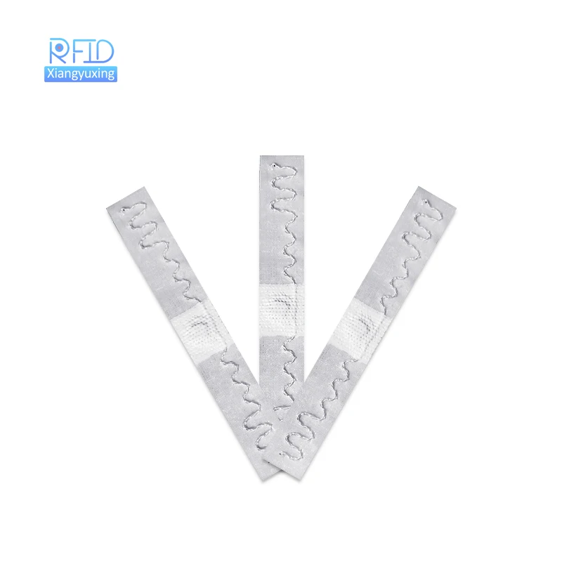 RFID Linen Tag Uniform High Temperaruter Fabric Textile Washable UHF Chip RFID Laundry Tag