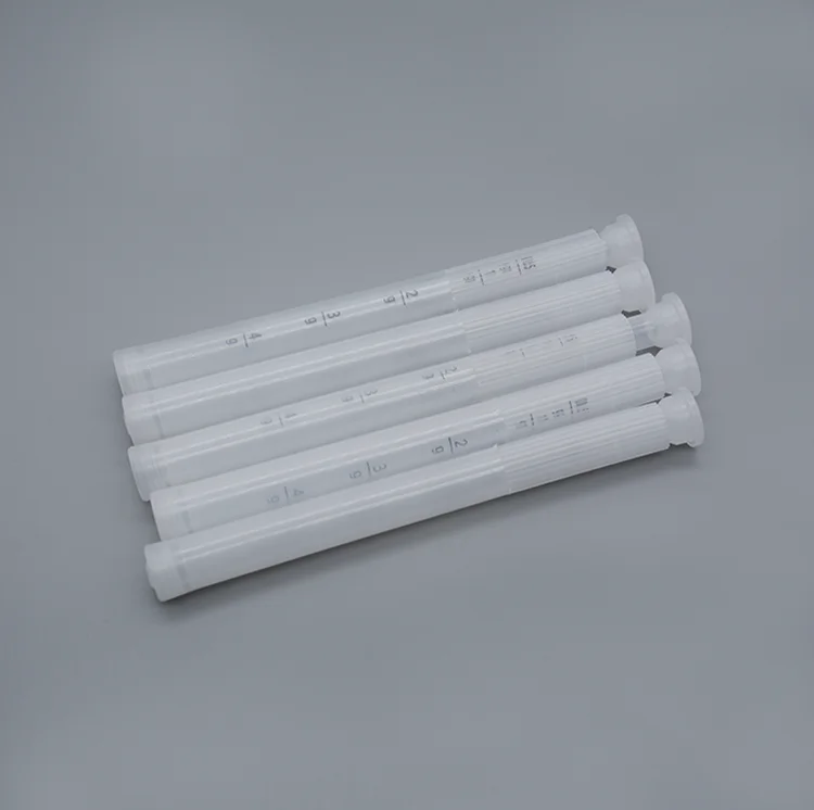 Hygienic Threaded Injector to Fit Preseed Lubricant, Personal Lube and Gel or Cream Disposable Plastic Vaginal Applicator
