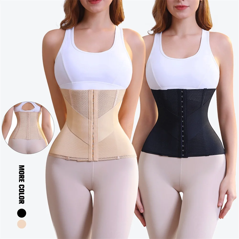 Belt Double Trimmer Shaping Tummy Control Shaper Waist Trainer Shaperwear Waist Cincher Trimmer Wrap Girdle Full Body Corset details