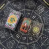 Conjunto de caja "Lenguaje Floral Oro Negro-Negro"