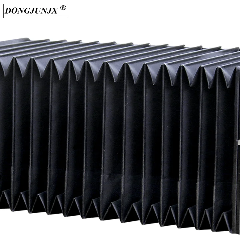 Flexible Square Bellows Covers for Machine Protection