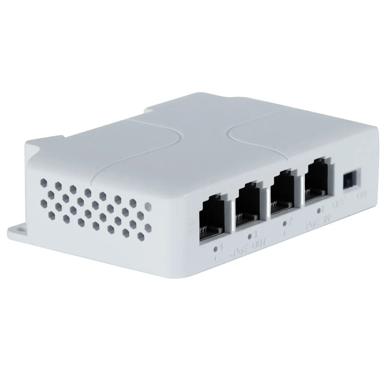 P1 to 3 PorPoE Extender Passive Cascadable IEEE802.3af for IP Port Transmission Extender for POE Switch NVR IP Camera