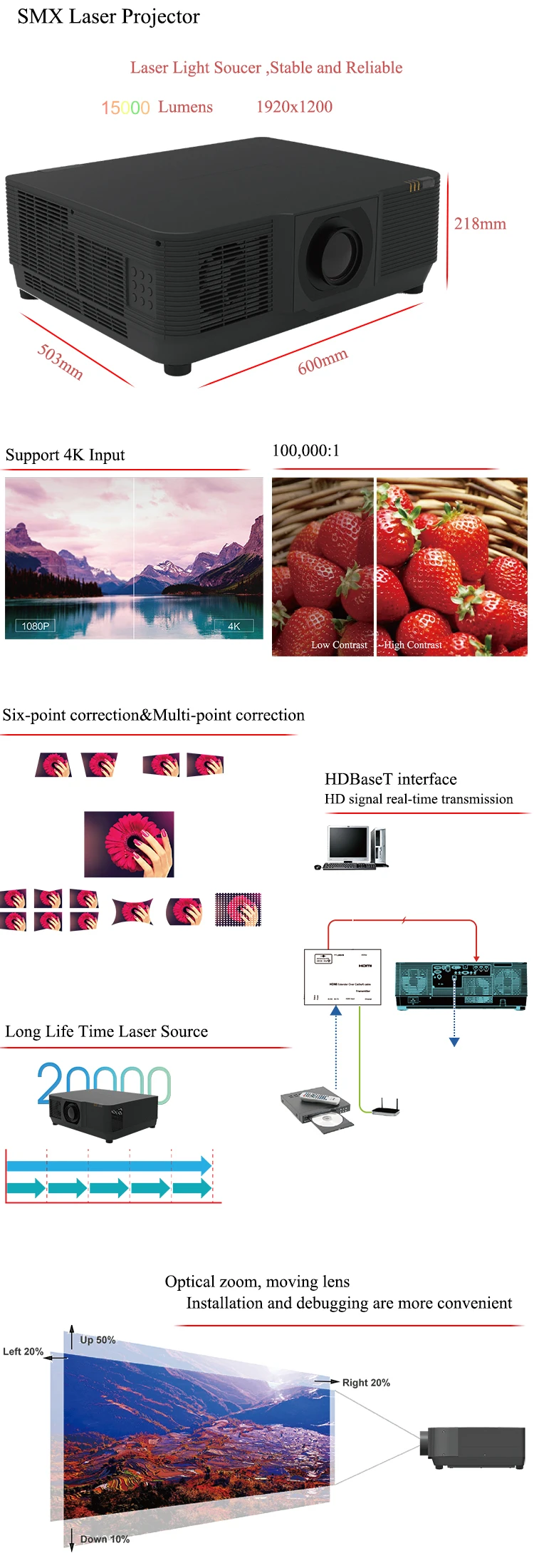 3d Projection Mapping Projector,High Lumen Outdoor Projector,3lcd Laser