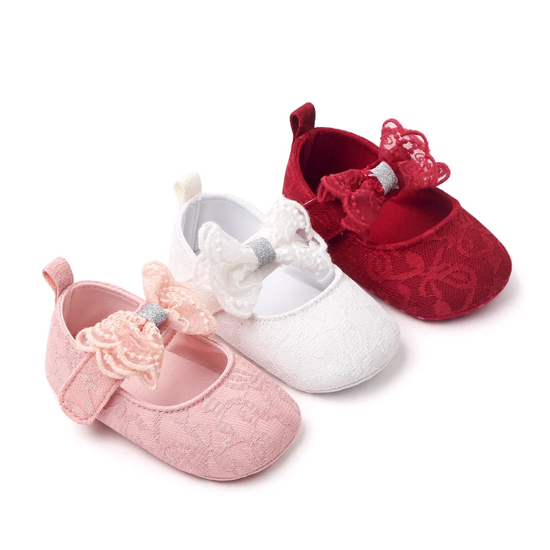 2023 New Arrival Lightweight Summer Baby Girl Shoes Casual First Walking Infant Shoes with Cotton Insole Mary Jane Style
