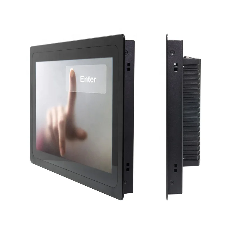 Flat LCD Touch Screen Industrial Monitor Outdoor Waterproof FHD 1920*1080 Wall Mount LCD Monitor