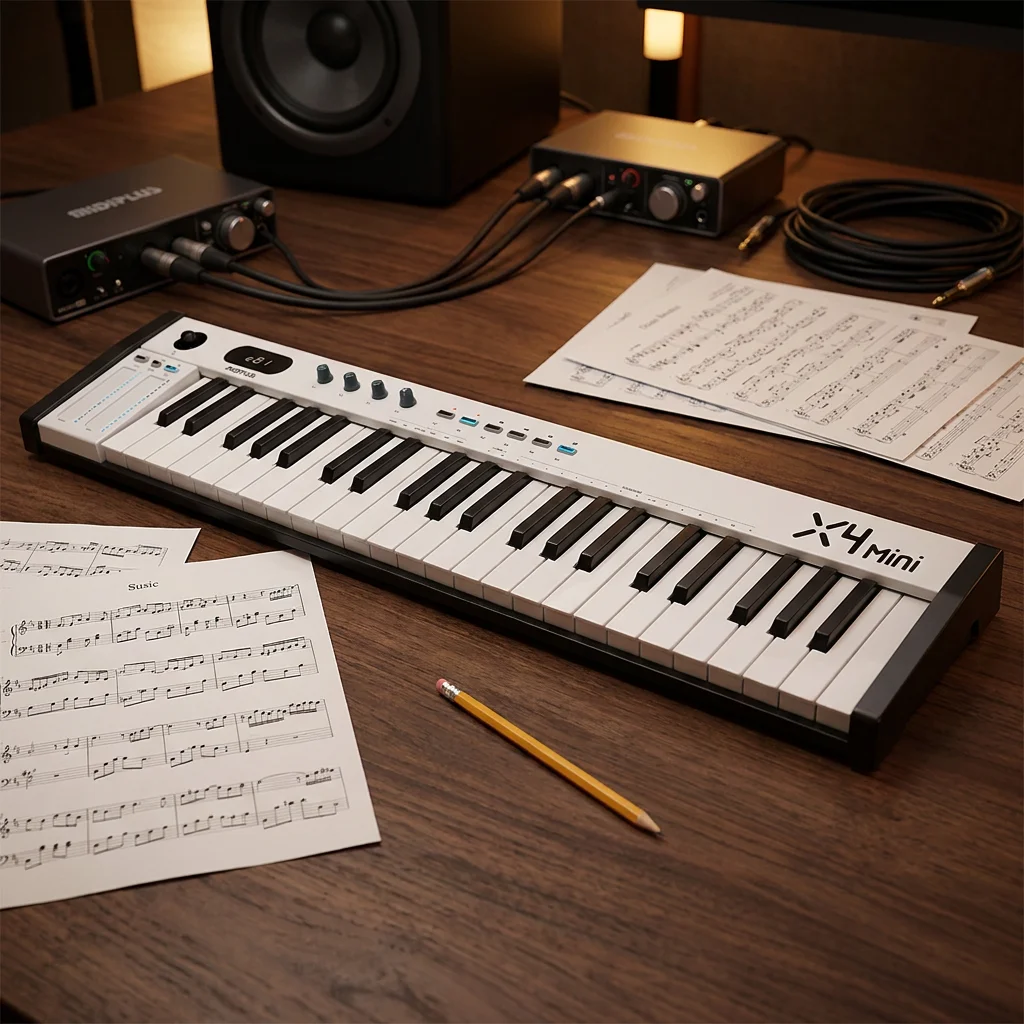 Midiplus X4 Mini - Professional 49-Key USB MIDI Controller