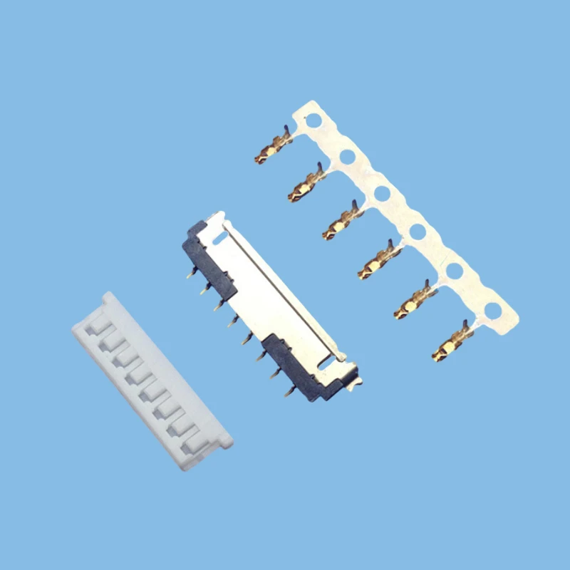 Aces50459 Electrical Terminal Female Male Wire Connector 8 Pin