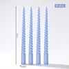 25cm spiral-haze blue