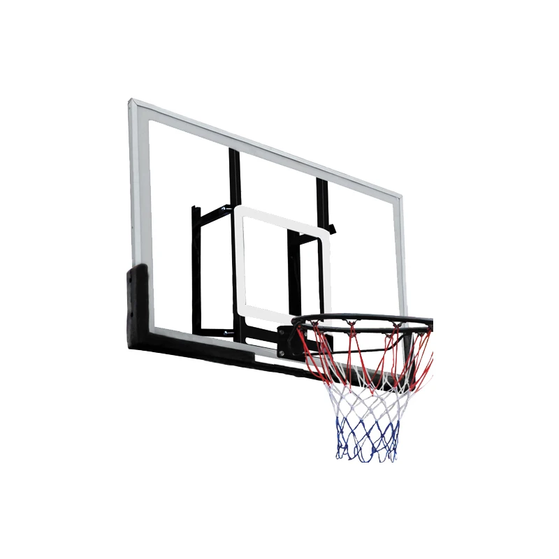 Outdoor Basketball Glass Board Basketball Ring With Backboard Indoor