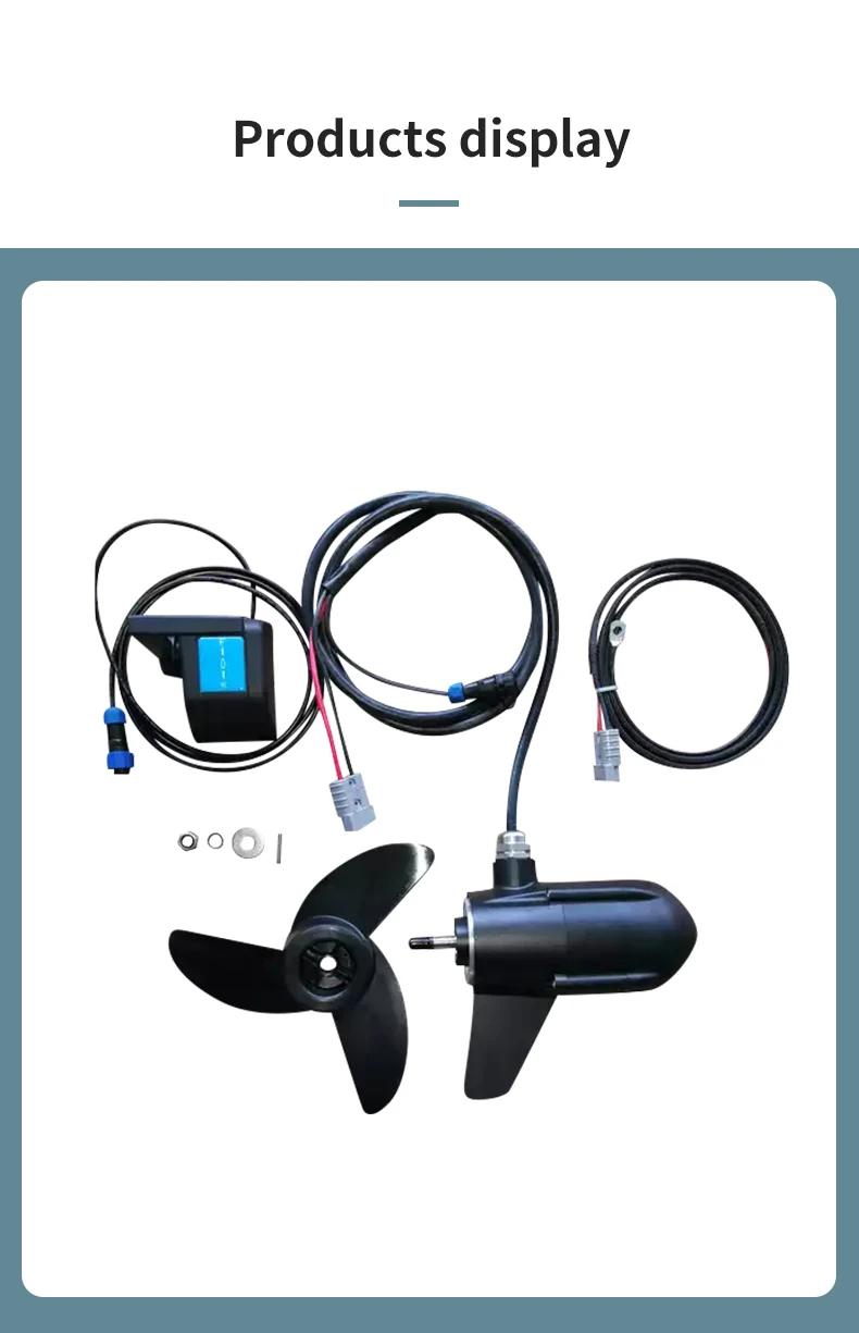 120lbs 2hp Boat Trolling Motor Electric Motor Fishing Kayak Engine