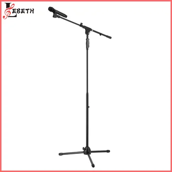 MJ-753 Lebeth Wholesale Height Adjustable Tripod Music Stand Professional Foldable Microphone Stand