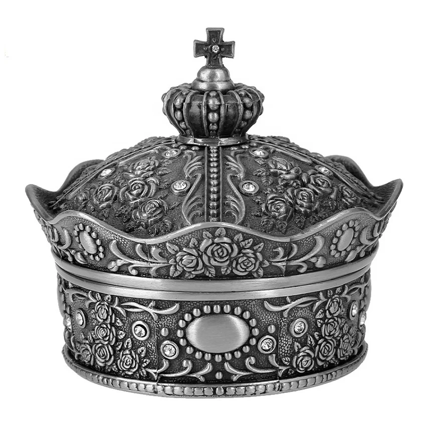 クラウンシェイプボックスヨーロピアンプリンセスメタルアロイジュエリーボックス装身具ボックスアンティークリングボックスカスタム Buy 金属製の宝石箱 クラウン形状の金属小物ジュエリーボックス 合金ジュエリーボックス小物ボックス Product On Alibaba Com