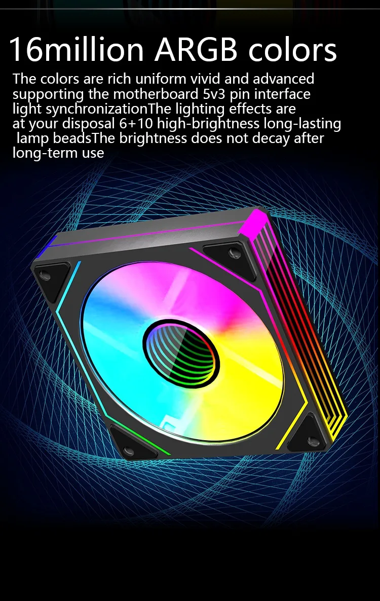 Fantasy WuKong 2026 New Aio Integrated Fan Assembly DIY Speed Display ...