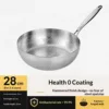 28cm Light Luxury Titanium Pot - Single Pot