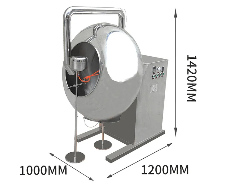 Chocolates Food Sugar Tablet Film Sugar Coating Machine.jpg