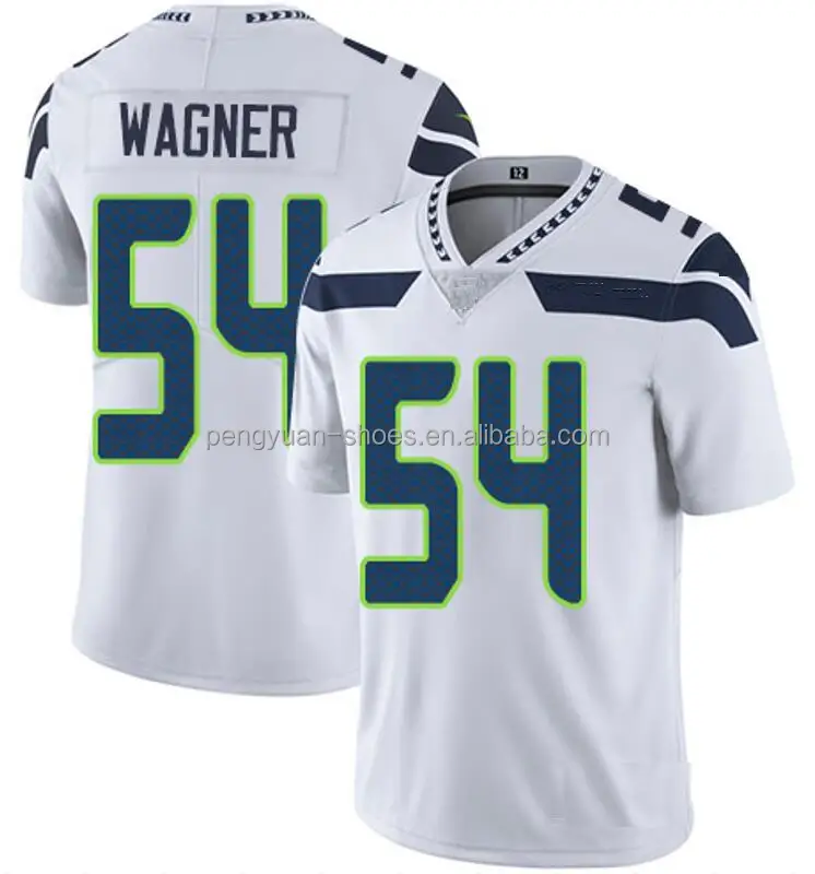 NFL_ Jersey Men football 3 Russell Wilson 14 DK Metcalf 54 Bobby Wagner 24  Marshawn Lynch 16 Tyler Lockett 33 Adams ''nfl''Jersey 