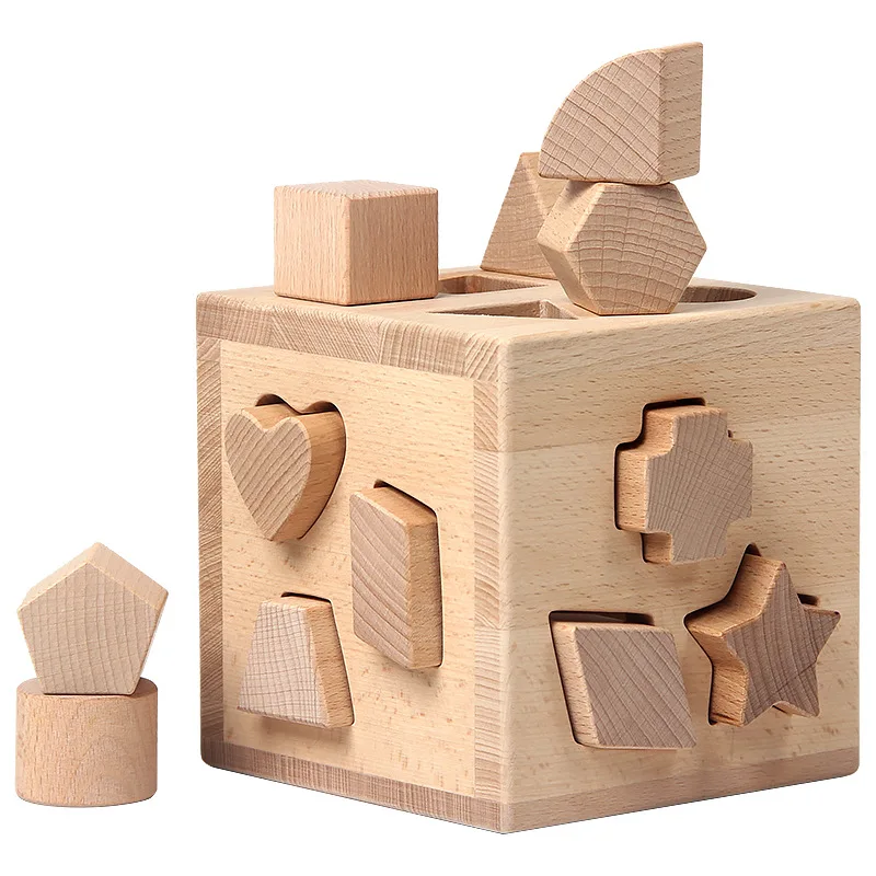 OBEST – Lot De 8 Puzzles 3D En Bois IQ Avec Boîte De Rangement, Jeu De Logique Éducatif, Dès 3 Ans, Cadeau Réflexion