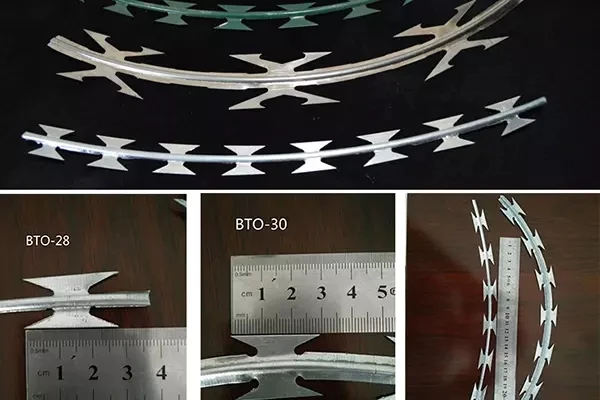 China Factory High Quality Hot Dipped Galvanized Razor Wire Razor Barbed Razor Wire Fence For Sale