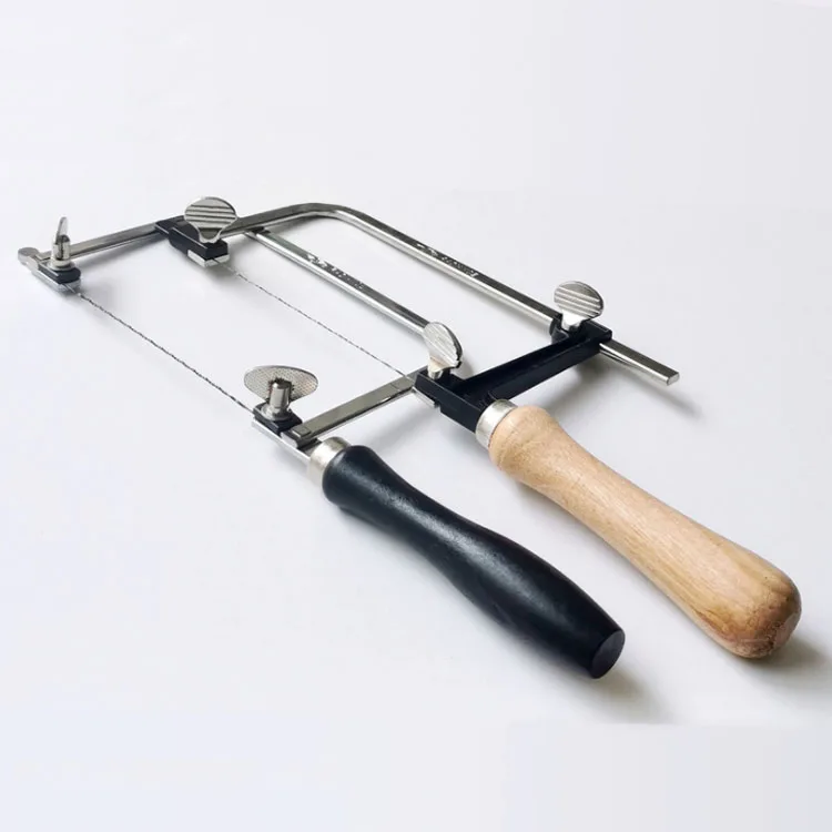 Professional Adjustable Saw Bow Wooden Handle Of Jewelry Saw Frame Hand  Tools Jeweler'S Saw Frame