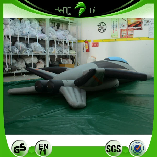 Inflatable Plane Shape Balloon Customized Inflatable PVC Airplane Hongyi Aircraft Model