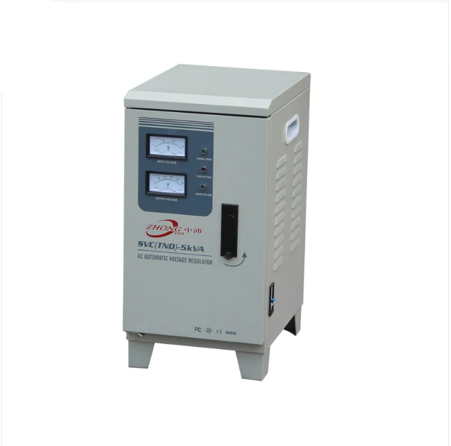 Svc10kva 30kva Automatic Voltage Regulator Stabilizer Wide Input Range