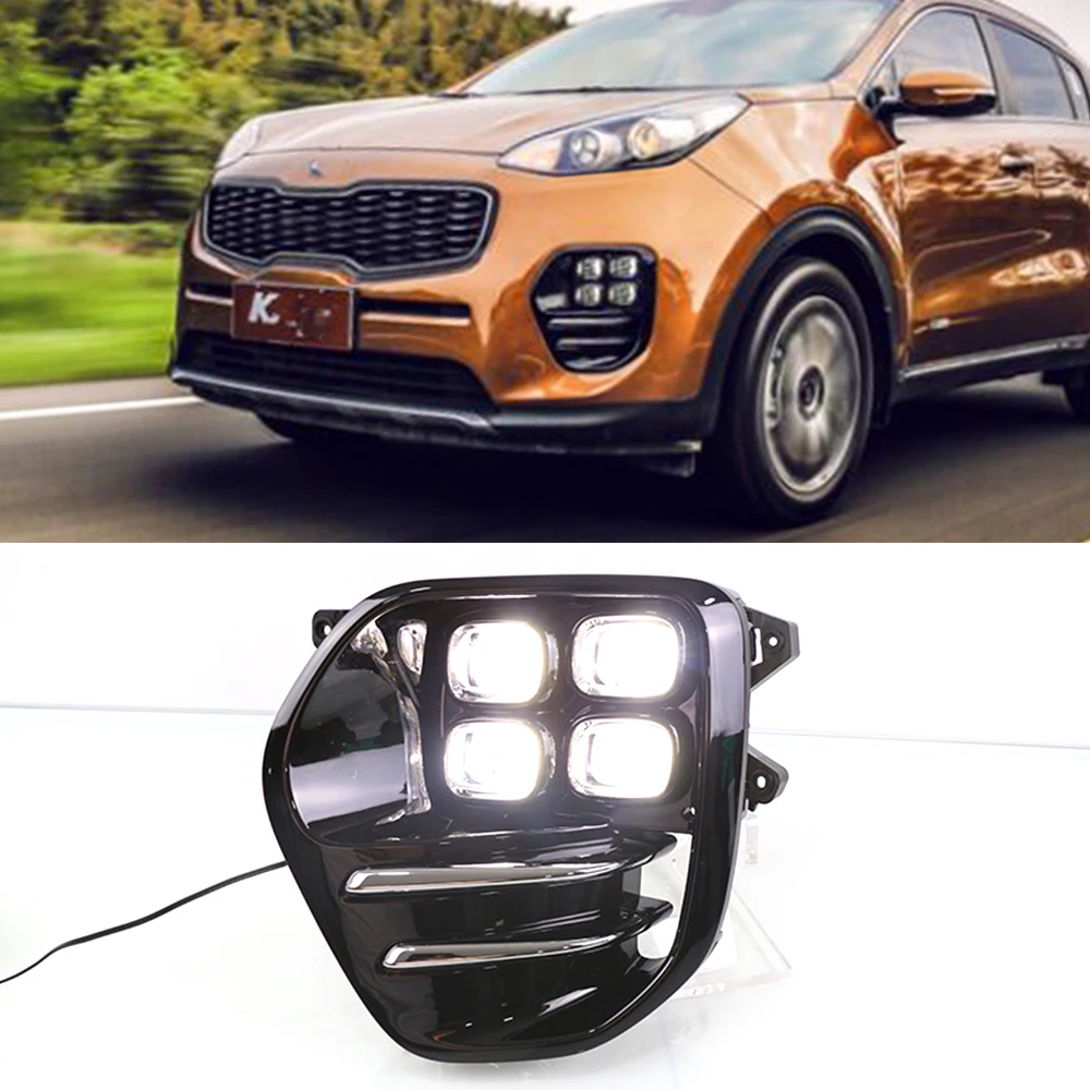 Wholesale For KIA Sportage KX5 2016 2017 2018 DRL Daytime Running