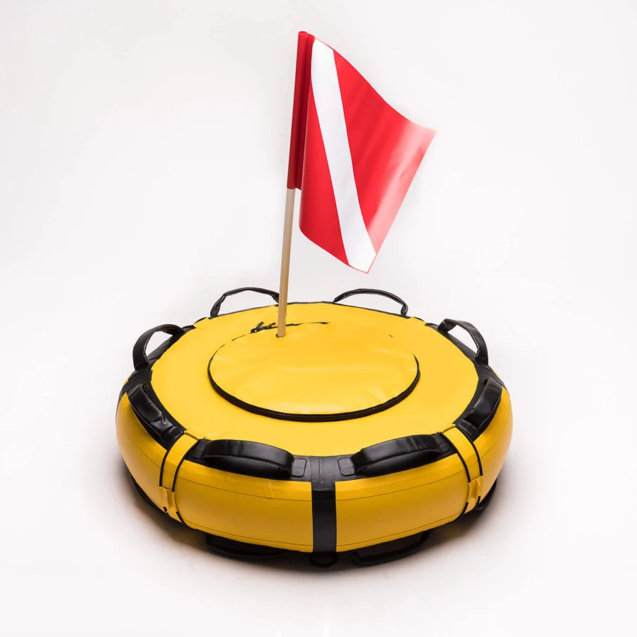 Scuba Diving Flag Float Marker Safety Buoyancy Signal Float Freediving Buoy Heavy Duty Buy
