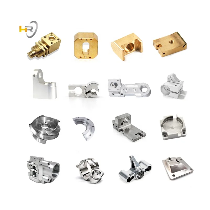 OEM Aluminum Titanium Brass Stainless Steel Metal CNC Machining Parts Manufacturer Aluminum 5 Axis CNC Milling Parts Services