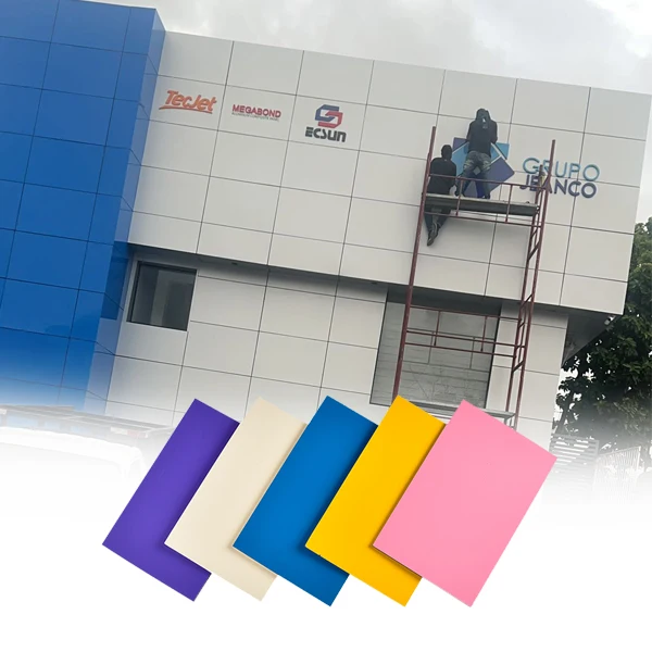 Acp Alucobond Cladding Dibond 3mm 4mm Pvdf  4x8 ACP Panels Aluminum Composite Panel for Wall Cladding